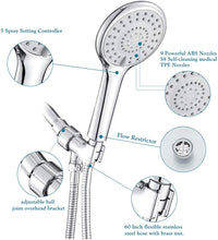 Load image into Gallery viewer, Hillstry 5 Functions High Pressure Handheld Shower Head