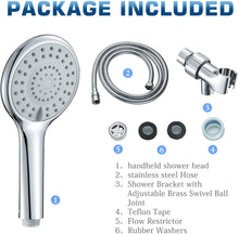 Load image into Gallery viewer, Hillstry 5 Functions High Pressure Handheld Shower Head