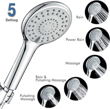 Load image into Gallery viewer, Hillstry 5 Functions High Pressure Handheld Shower Head