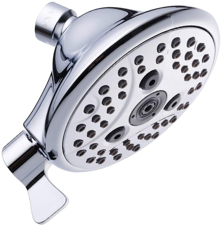 Hillstry 6 Functions Fixed Shower Head