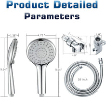 Load image into Gallery viewer, Hillstry 5 Functions High Pressure Handheld Shower Head
