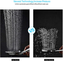 Load image into Gallery viewer, Hillstry 6 Spray Setting High Pressure Handheld Shower Head
