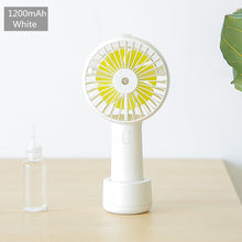 Load image into Gallery viewer, Battery Portable Water Spray Mist Electric Fan
