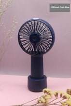 Load image into Gallery viewer, Battery Portable Water Spray Mist Electric Fan
